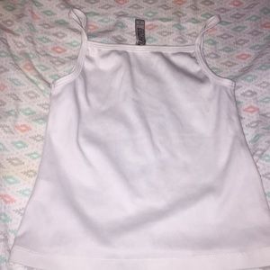 White tank top